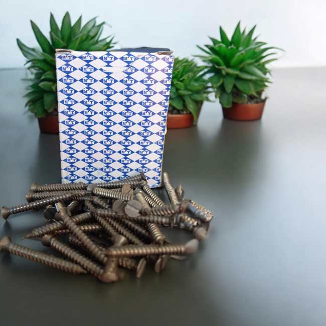 FULL THREAD WOOD SCREWS 1X5 M T